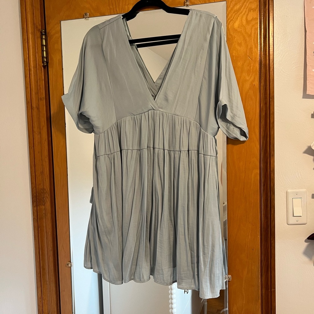 Vici Collection Giddy Pocketed Baby Doll Dress